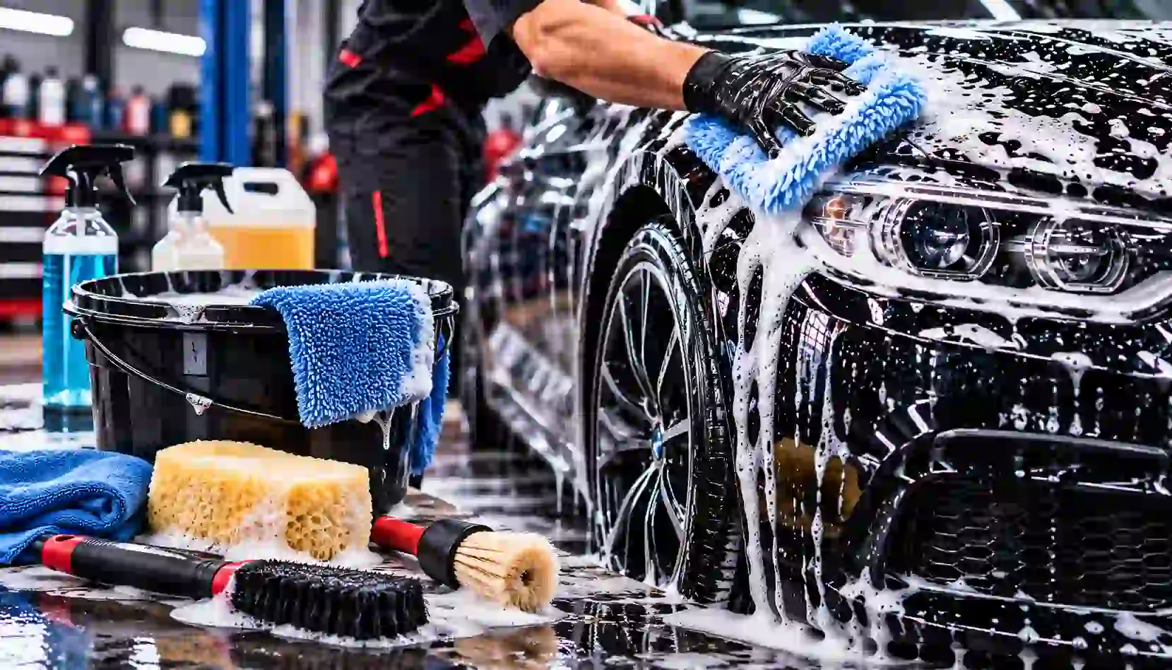 Cuidado y estética automotriz de vehículos